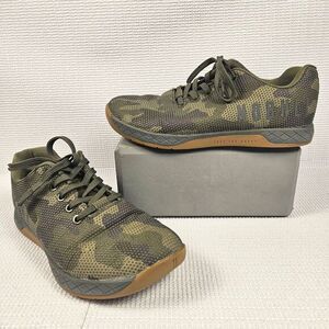 NOBULL Forest Camo Trainers Mens 6.5 / Womens 8 Crossfit‎ Sneakers Low Top Shoes